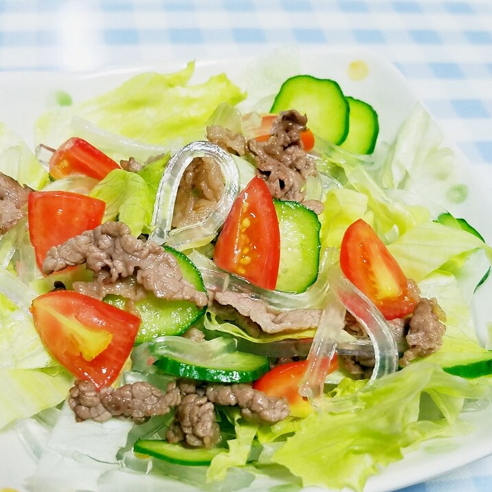 愛犬の腎臓病食事 牛バラ焼肉とくずきりの冷サラダ レシピ 作り方 By チヅ 楽天レシピ 愛犬の腎臓病食事 牛バラ焼肉とくずきりの冷サラダ レシピ 作り方 By チヅ 楽天レシピ